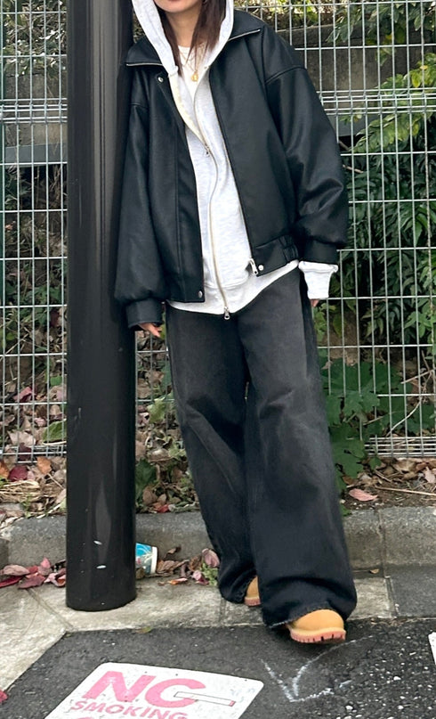 オーバーレザーJK